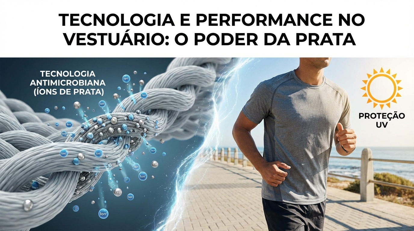 Tecnologia Antimicrobiana em Roupas: Como a Prata Revolucionou o Mercado de Vestuário Esportivo